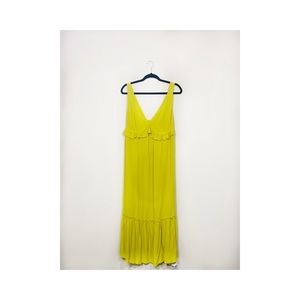 WHO WHAT WEAR Ruffle Maxi Dress